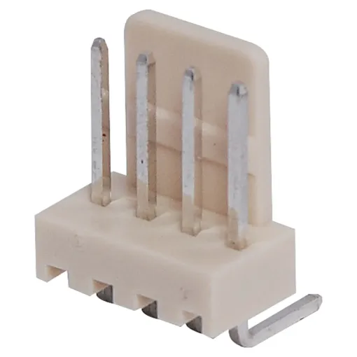 4 Way.
PCB Mount.
90° Pins.
Rated at 3A.