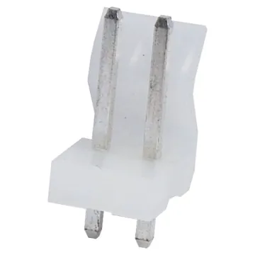 PCB Mount Pin Header. 3.96mm Spacing. Rated at 7A. Includes Crimp Pins.