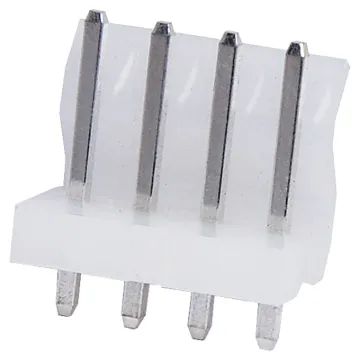 4 Way.
PCB Mount.
Straight Pin Header.
3.96mm Spacing.
Rated at 7A.
Includes Crimp Pins.