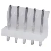 5 Way.
PCB Mount.
Straight Pin Header.
3.96mm Spacing.
Rated at 7A.
Includes Crimp Pins.