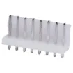 8 Way.
PCB Mount.
Straight Pin Header.
3.96mm Spacing.
Rated at 7A.
Includes Crimp Pins.