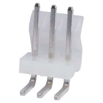 3 Way.
PCB Mount.
90 Deg. Pin Header.
3.96mm Spacing.
Rated at 7A.
Includes Crimp Pins.