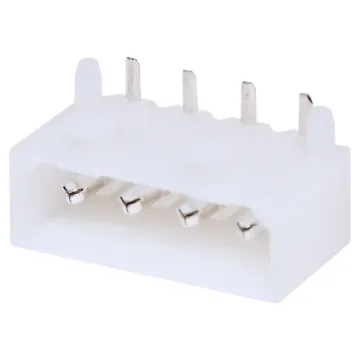 Right Angle PCB Mount Male
Current rating 6.5A
Volatage rating 250VAC
Dimensions: 23W x 8.2H x 12.3D mm (Height is measurement from the PCB, excluding leg)