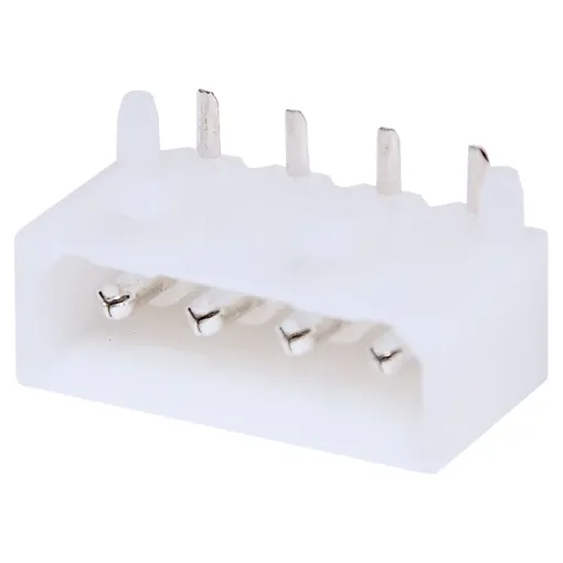Right Angle PCB Mount Male
Current rating 6.5A
Volatage rating 250VAC
Dimensions: 23W x 8.2H x 12.3D mm (Height is measurement from the PCB, excluding leg)