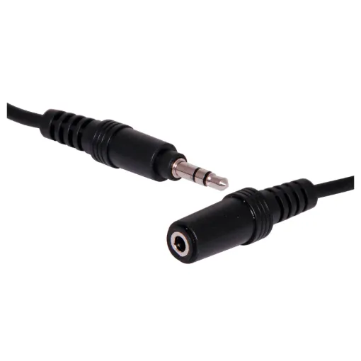 3.5mm Stereo Jack to 3.5mm Stereo Socket Audio Cable, 10m.