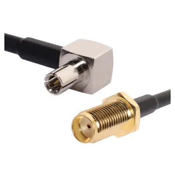 Uses high quality, low loss Mil-Spec ML RG316 50 ohm coaxial cable. 15cm SMA Female to TS-9 Right Angled Male RG316 Lead