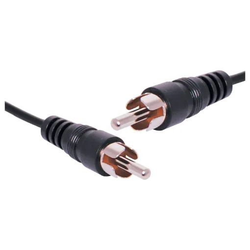 1 RCA to 1 RCA Male Cable, 3m.