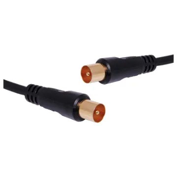 PAL Male to PAL Male TV Aerial Lead, 1.5m. (BULK Version- No packaging version)