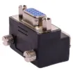 90&deg VGA DE15 Male to Female Adaptor.