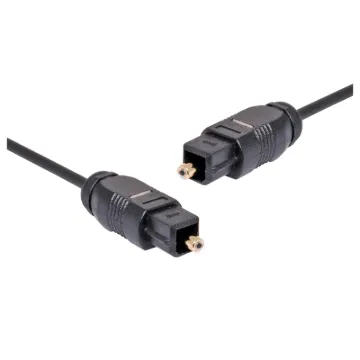 Toslink to Toslink S/PDIF Optical Audio Cable, 3m.