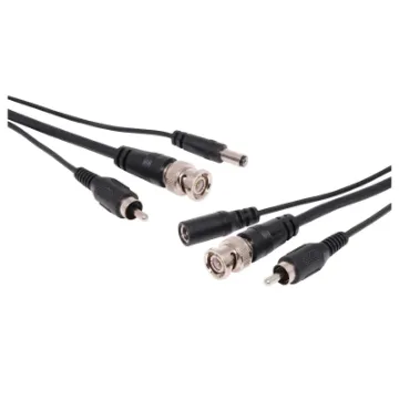 Camera Extension Lead

Save time and money by running power, audio and video to your cameras in a single cable run. 20m length. 2.1mm DC power, RCA audio, BNC video.