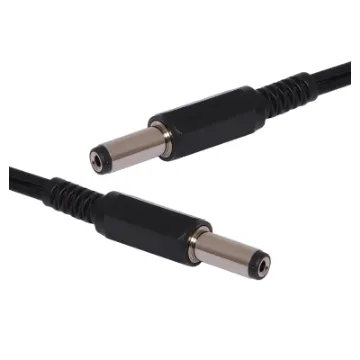 2.1mm DC plug to 2.1mm DC plug, 0.5m. Introduced to the range to support the powering of our range of half rack mount Solutions products.