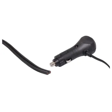 Inline plug with on/off switch with 1m bare end cable.