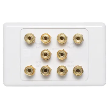 Fitted with back to back connectors for easy hookup.
