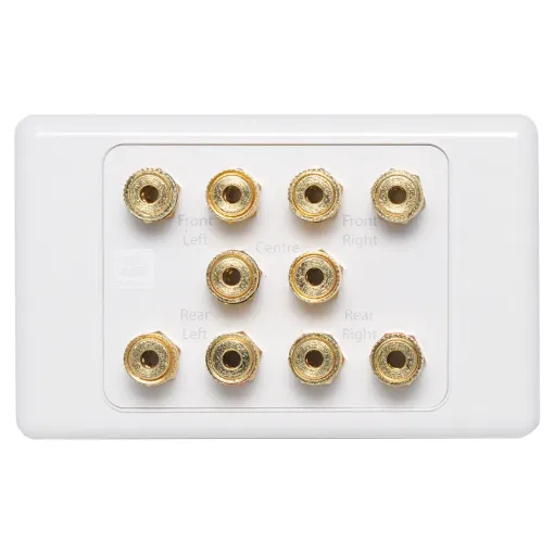 Fitted with back to back connectors for easy hookup.