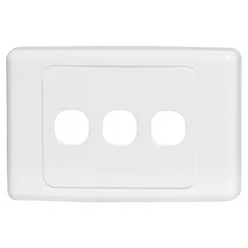 Suitable for use with Clipsal mechanism inserts.