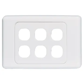 Suitable for use with Clipsal mechanism inserts.