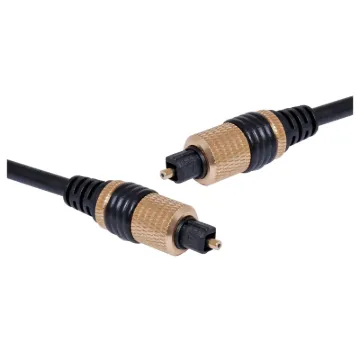 Toslink to Toslink S/PDIF Optical Audio Lead, 5m.