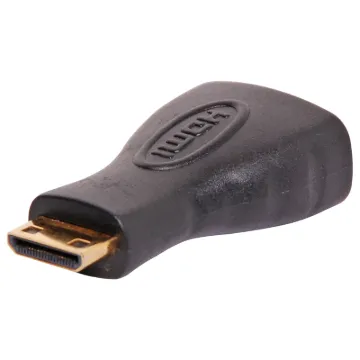 Converts a standard HDMI lead into a mini HDMI connection.