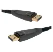 This range of Optical DisplayPort male to male leads have been constructed and designed using hybrid fibre and copper cable to ensure high-definition performance.