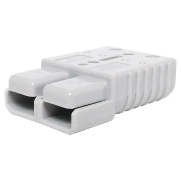 Anderson style grey 175A DC power connector.