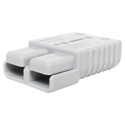 Anderson style grey 175A DC power connector.