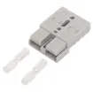 Anderson style grey 50A DC power connector.