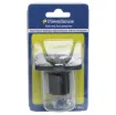 This connector features a 12V car accessory ideal for charging compatible devices.