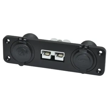 Provides easy connection to solar panels and auxiliary batteries/appliances utilising 50A Anderson connection.