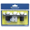 Provides easy connection to solar panels and auxiliary batteries/appliances utilising 50A Anderson connection.