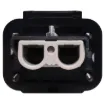 This Anderson Style (SB50 50A type) connector provides easy connection to solar panels and auxiliary batteries/appliances Snap fit cover provides protection from dust and moisture when not in use. Includes connectors. 