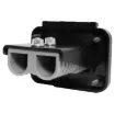 This Anderson Style (SB50 120A type) connector provides easy connection to solar panels and auxiliary batteries/appliances. Snap fit cover provides protection from dust and moisture when not in use. Includes connectors. 
