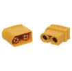 Ideal for use as battery connectors in high current draw applications such as RC LiPo batteries. Supplied as plug & socket pair. 60A rated @ 600V DC.