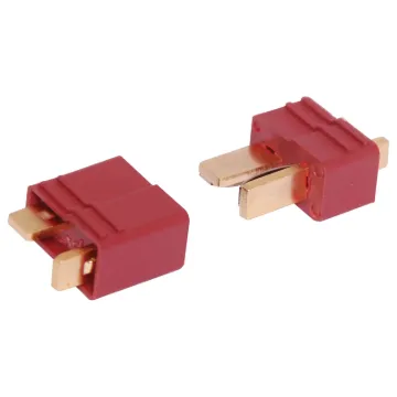 Ideal for use as battery connectors in high current draw applications such as RC LiPo batteries. Supplied as plug & socket pair. 60A rated @ 600V DC.