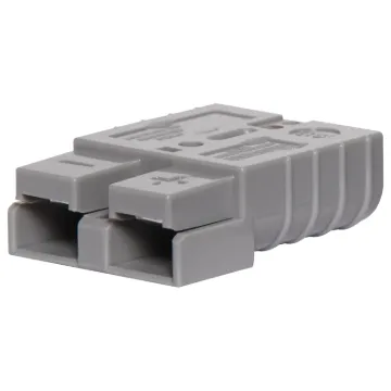 Genuine Anderson Power SB50 50A connector. These heavy duty DC plugs feature a reversible gender design (the same plug can be used as both male and female). Not suitable for connecting or disconnecting circuits under load.