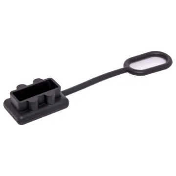 Rubber dust cover to suit the P 7840 120A high current DC connector.