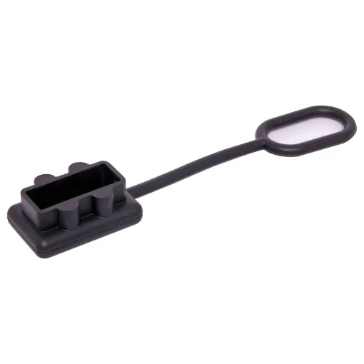 Rubber dust cover to suit the P 7840 120A high current DC connector.