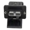 Trailer Vision TVN-333820-50. This flush mount housing is suitable for use with Anderson SB50 connectors and allows direct mounting to tow bar, bumper or other surface for easy connection and disconnection of Anderson plugs.