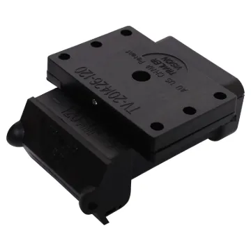 Trailer Vision TV201426-120. This surface mount housing is suitable for use with Anderson SB120 connectors and allows direct mounting to tow bar, bumper or other surface for easy connection and disconnection of Anderson plugs.