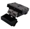 Trailer Vision TV201426-120. This surface mount housing is suitable for use with Anderson SB120 connectors and allows direct mounting to tow bar, bumper or other surface for easy connection and disconnection of Anderson plugs.