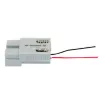 TrailerVision TV-USCHEU.  Allows you to terminate your DC power cabling with simple screw terminals instead of crimped lugs. This SB50 Anderson Style genderless connector is rated to 50A and can be used to quickly terminate cabling anywhere you would normally use an SB50 Anderson connector.