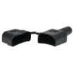 Rubber boot cover for 50A Anderson connectors with dust cover to protect the connector from dust and moisture when not in use.