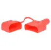 Rubber boot cover for 50A Anderson connectors with dust cover to protect the connector from dust and moisture when not in use.