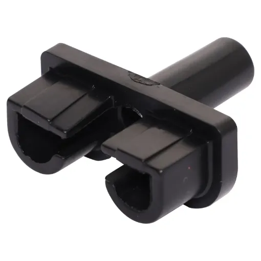 This rear dust plug grommet protects connections on SB50 high current DC Anderson power connectors. Provides a cable entry of 6mm with strain relief