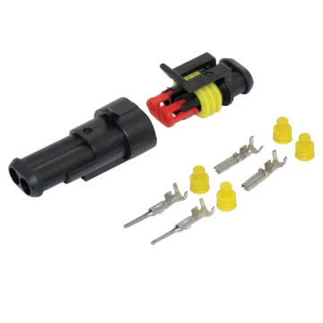 Great for automotive wiring - requires no special crimpers. Use a standard automotive crimper, pliers or solder terminate. 14A rated.