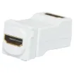 Double sided pluggable design for connection with pre-made leads. Suits Clipsal & regular wallplates. HDMI V2.0