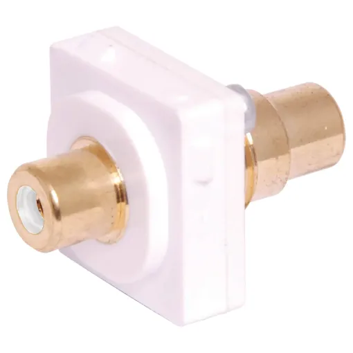 Double sided pluggable design for connection with pre-made leads.
Clipsal White