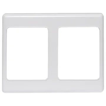 These suit altronics plates. They do not suit HPM or Clipsal.
Available with rounded corners only.