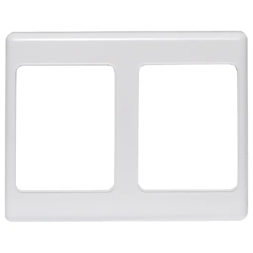 These suit altronics plates. They do not suit HPM or Clipsal.
Available with rounded corners only.
