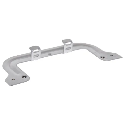 A bracket for mounting standard wall plates to Gyprock or similar plaster board walls.